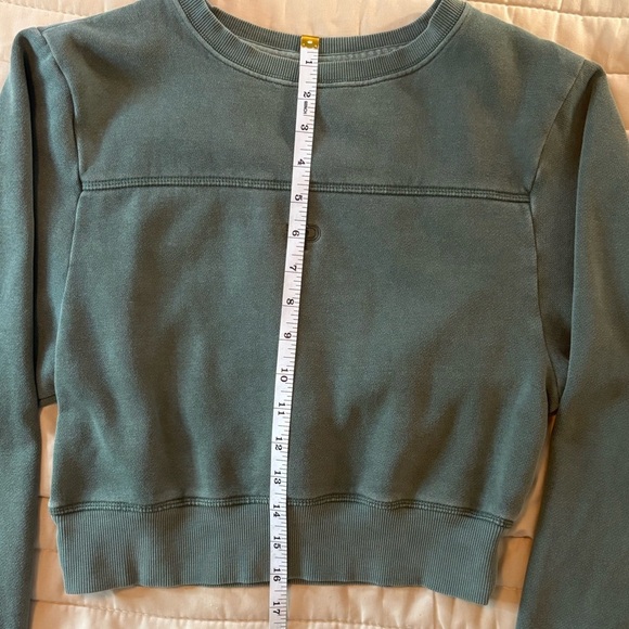 PINK Victoria's Secret Green Sweatshirt - Picture 6 of 9